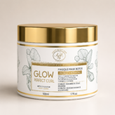 Masque hydratant glow perfect curl enrichi à l'huile de monoï et kératine 500 ML – Agathe Beauty Hair