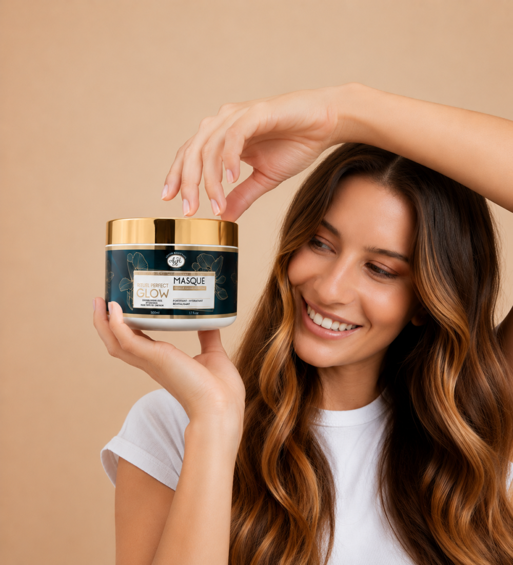 file_00000000b4048246a0bb8657352e9935 Masque revitalisant & réparateur à l’huile de nigelle kératine & extrait de Caviar / – Agathe Beauty Hair, photo 3