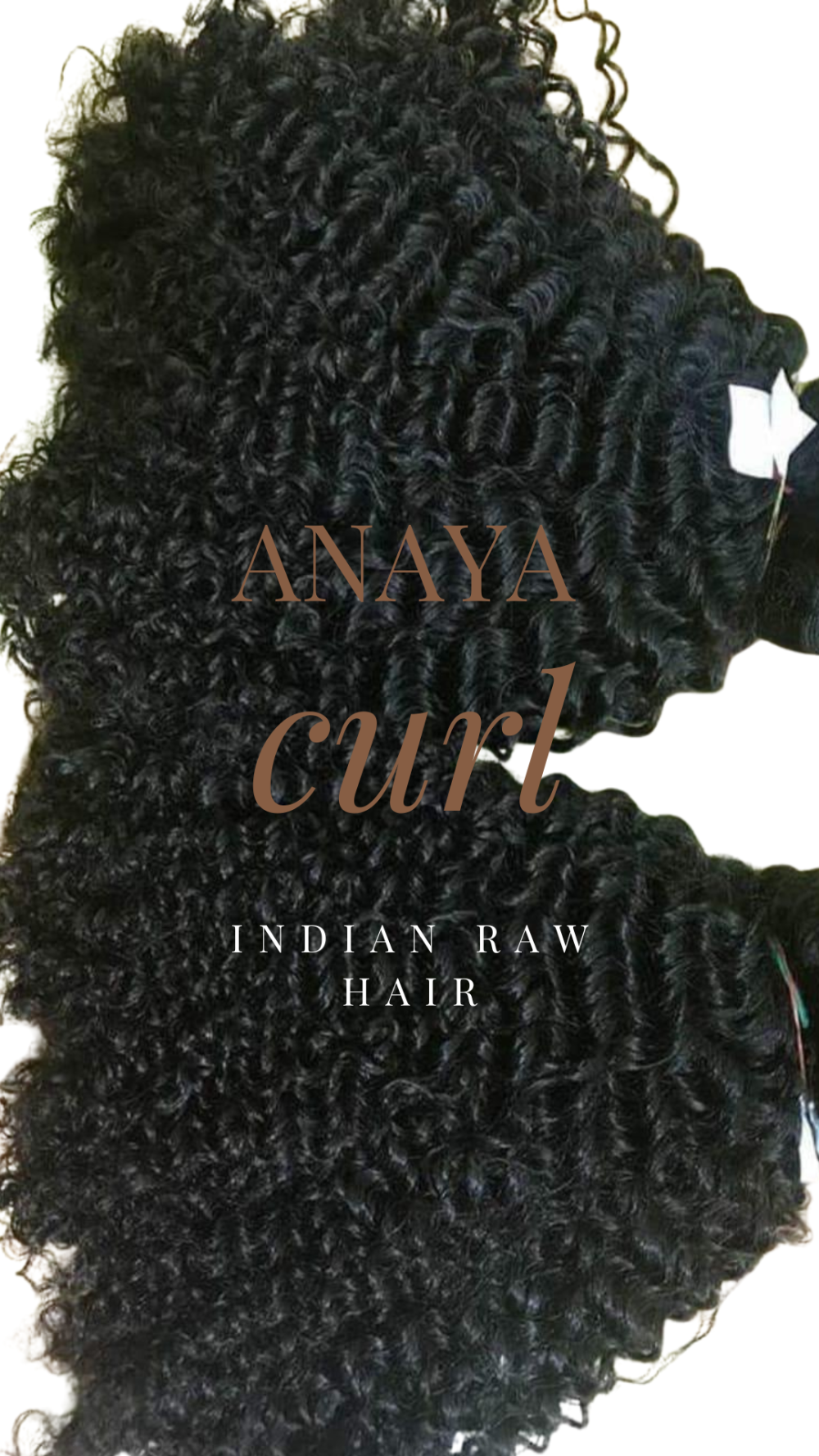 Curl Anaya - Indian Raw Hair Curl Anaya Indian Raw Hair