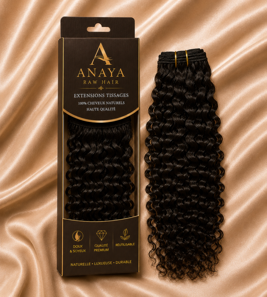 Tissage curly deep raw Hair 