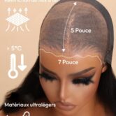 Perruque Gloria Marron Raw Hair HD Glueless – Agathe Beauty Hair, photo 3