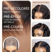 Perruque Gloria Auburn / Raw Hair 100% cheveux naturels – Agathe Beauty Hair, photo 7