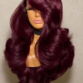 Perruque Gloria Auburn / Raw Hair 100% cheveux naturels – Agathe Beauty Hair, photo 3